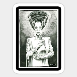 Bride of Frankenstein Sticker